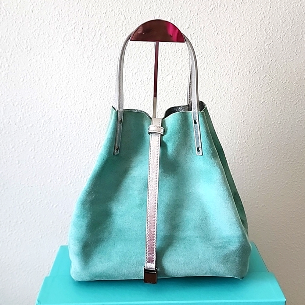 Tiffany & Co. Suede Reversible Handbag